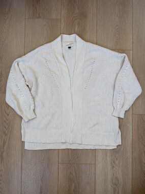 Universal Thread 100% Cotton Knit Cardigan Sweater, Oversized Slouchy Layering